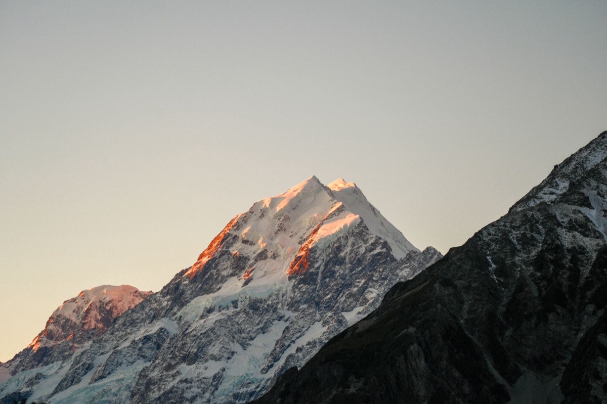 新 Zealand 南島7日路線山景日出