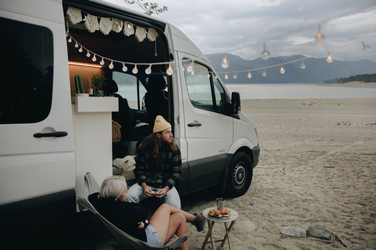 camper van exterior New Zealand