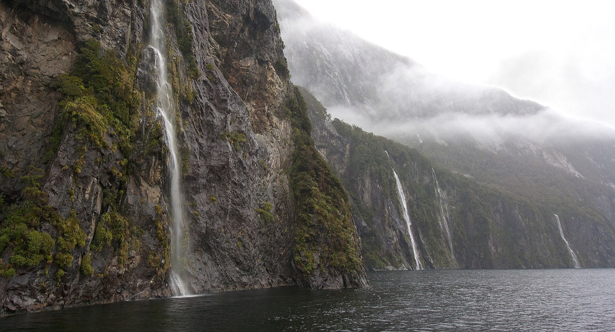Milford Sound cliffs