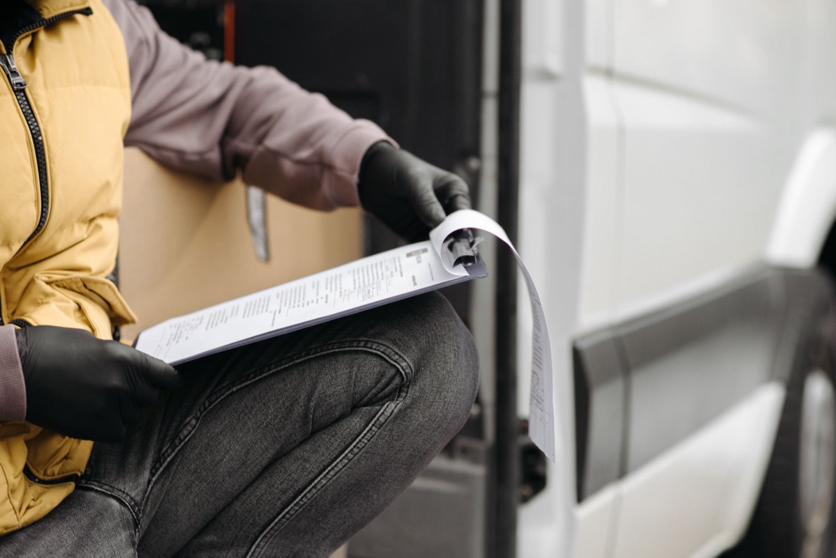 business vs personal camper van rental contract terms