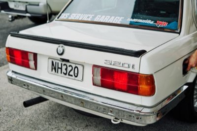 78x45mm: Targa NZ, Identità Legale del Tuo Campervan in Viaggio